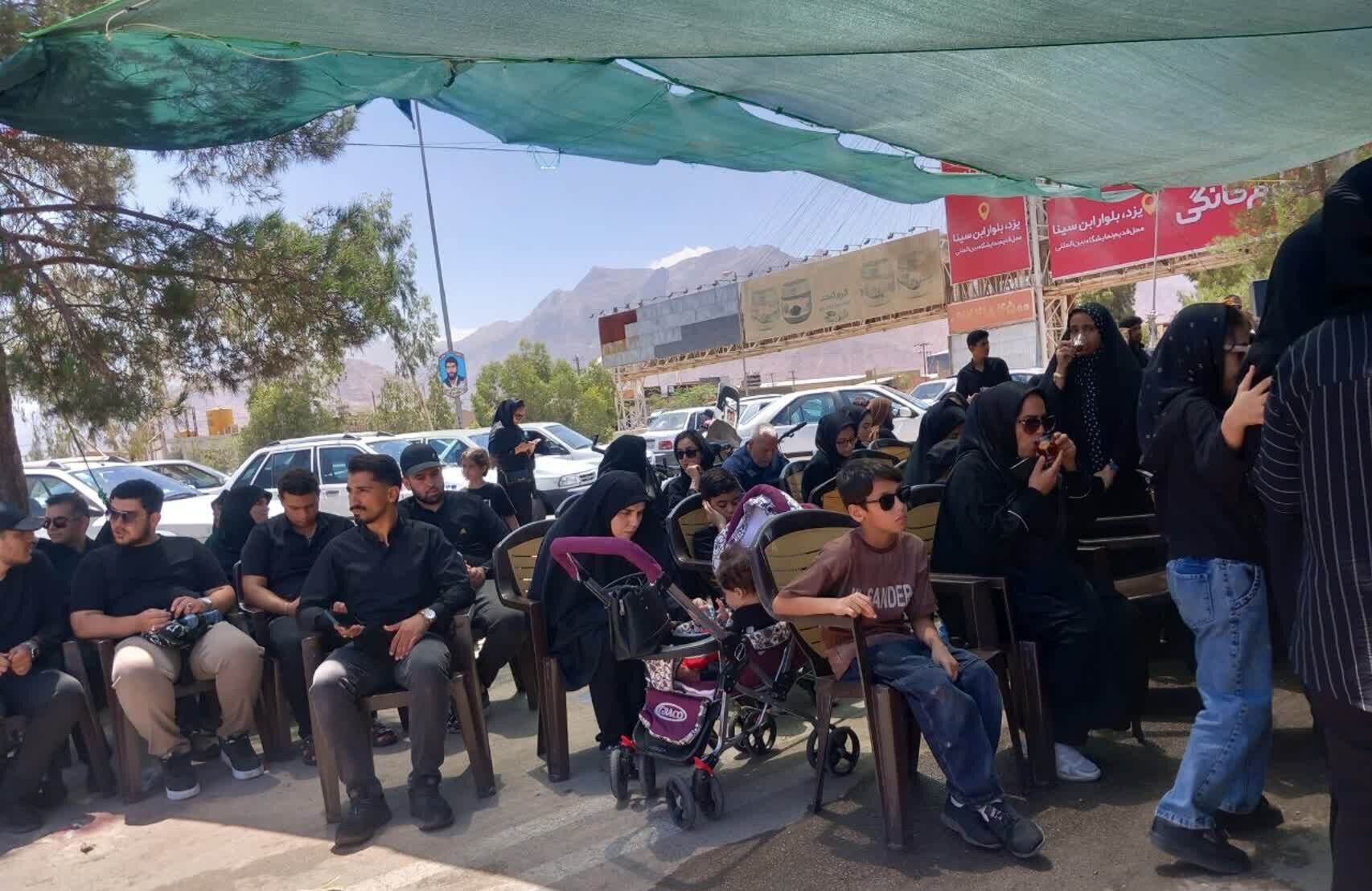 راهپیمایی جاماندگان اربعین تفت 