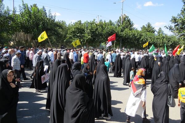 راهپیمایی سراسری محکومیت جنایات رژیم صهیونیستی شهرستان بجنورد