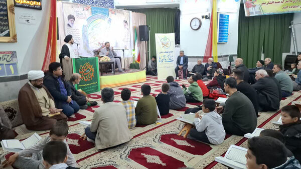 آیین افتتاح موسسه قرآنی کریمه آل احمد در شهر کهک