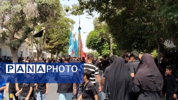 حضور پر شور و مردم شهرستان کاشمر در برپایی دسته های عزاداری روز عاشورای حسینی 