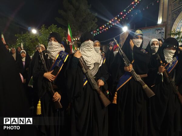 اجتماع بزرگ "دختران جان فدای ایران" در سرخس