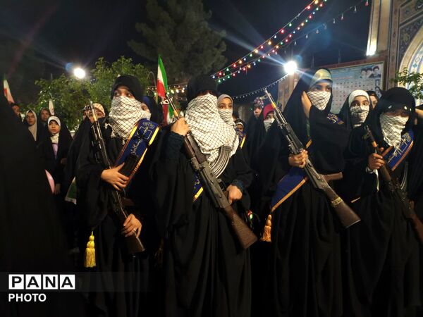 اجتماع بزرگ "دختران جان فدای ایران" در سرخس