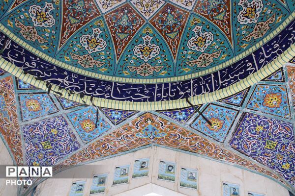 غبار رویی گلزار شهدای گمنام نیشابور