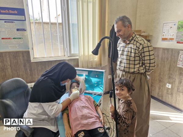 ارائه بیش از ۳۰۰ خدمت رایگان دندانپزشکی در اردوی جهادی سلامت