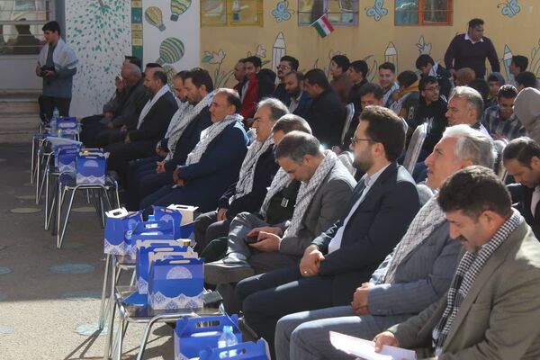 افتتاح پایگاه بسیج دانش‌آموزی در هنرستان سوره زنجان