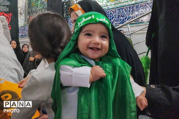 گهواره‌های سبز در سوگ کربلا؛ همایش شیرخوارگان حسینی در بجنورد
/1