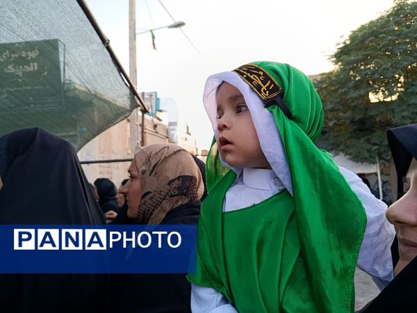 تعزیه خوانی روز عاشورا در دهستان رزق‌آباد