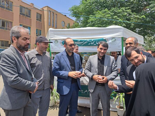 ارائه خدمات پزشکی رایگان به شهروندان در دبستان حاجیه نوری شهرستان ملارد