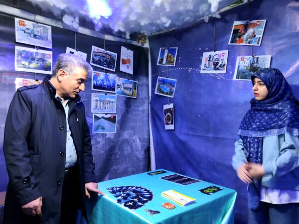اعتکاف دانش‌آموزی در ناحیه دو شیراز  