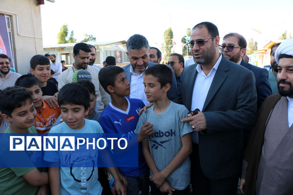 بازدید میدانی وزیر آموزش و پرورش از اردوگاه 15 خرداد قم