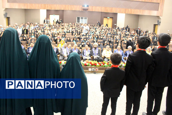 آیین بزرگداشت سالروز تاسیس سازمان دانش‌آموزی در قم-1