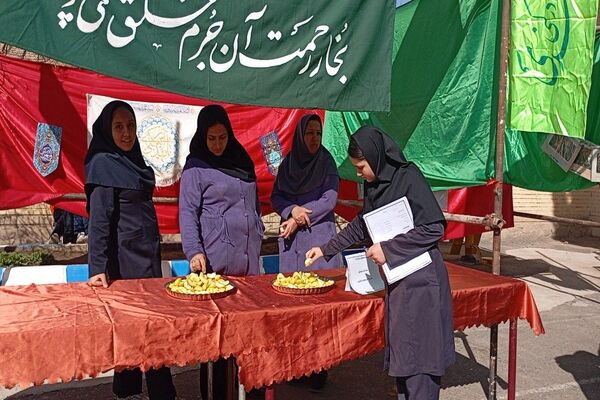 جشن نیمه شعبان در آموزشگاه شهید مجید دهنوی نیشابور 