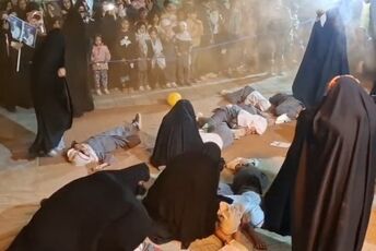 نمایشی به یاد دانش آموز مفقودالاثر شهید ماکان نصیری در شهر آوه