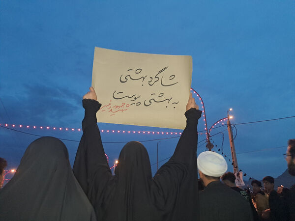 اندوه و حزن دانش‌آموزان از شهادت خادمان ملت