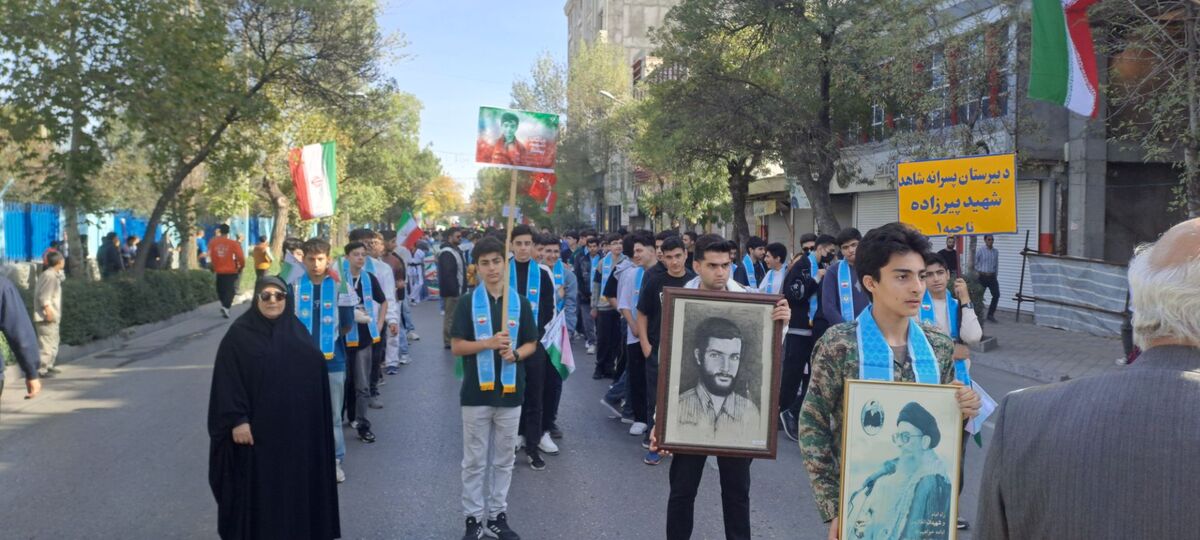 حضور اعضای سازمان دانش‌آموزی در رزمایش عظیم«جان‌فدایان» 