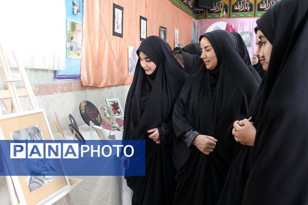 جلوه خلاقیت دانش‌آموزان بنت‌الهدی در هفته «ماها»