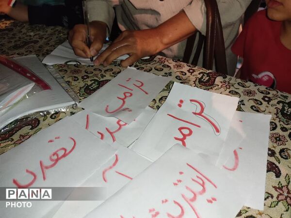 از مدرسه تا خدمت: حال و هوای موکب دانش‌آموزی سازمان دانش‌آموزی یزد