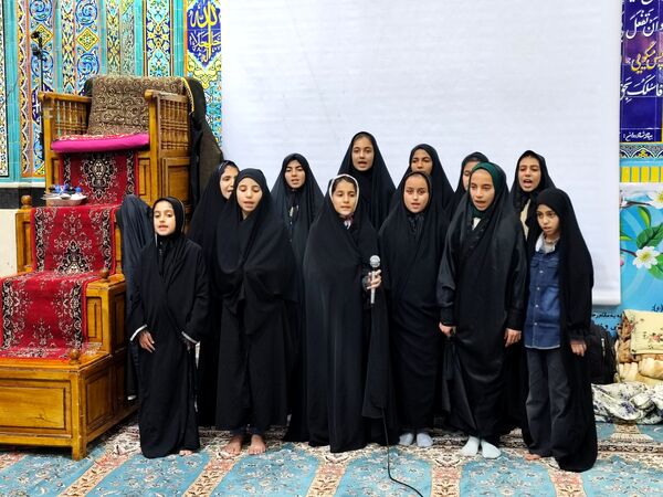 اعتکاف دانش‌آموزی در شهرستان ارسنجان