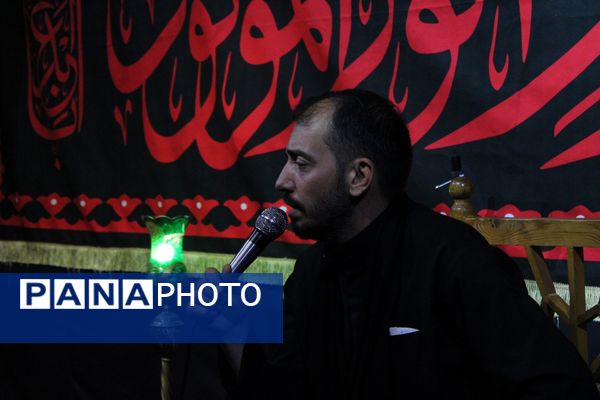 مراسم سوگواری شب هشتم محرم در هیئت انصار الحجه نیشابور 
