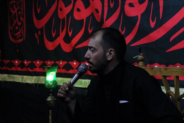 مراسم سوگواری شب هشتم محرم در هیئت انصار الحجه نیشابور 