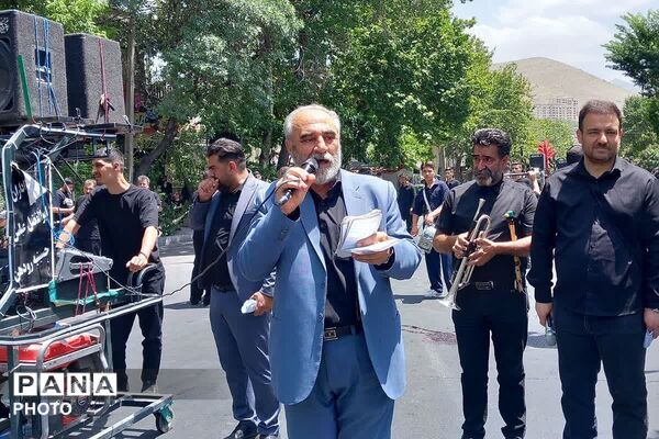 طنین صدای «یا حسین» در آسمان شهر