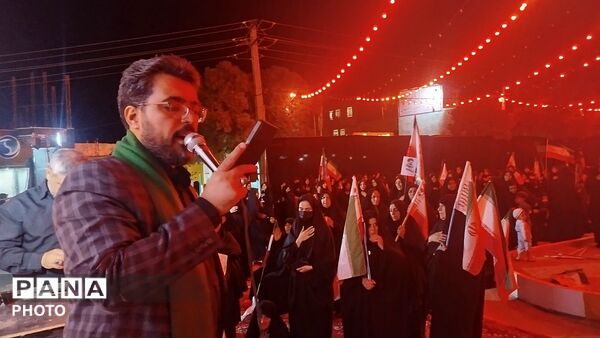 طنین نوای یا حسین (ع) در دومین شب از ماه محرم در نورآباد