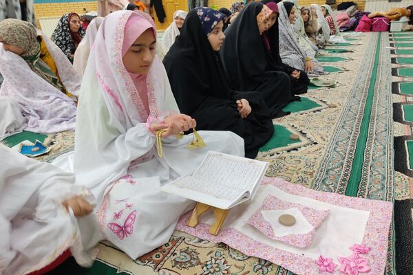 دومین روز مراسم اعتکاف در مسجد امام حسن مجتبی (ع) اردبیل