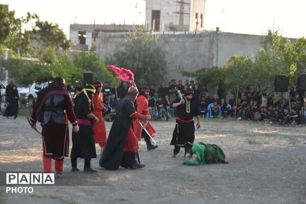 نمایش تعزیه در مهستان