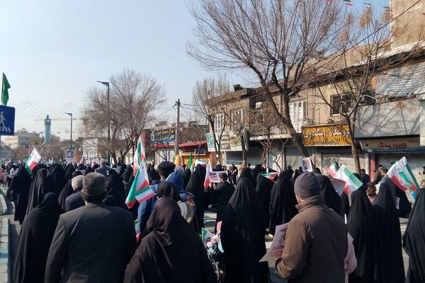 راهپیمایی ۲۲ بهمن در شهرری