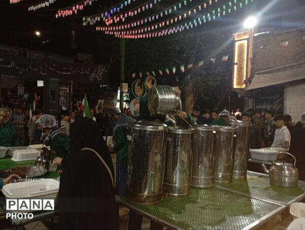چایخانه حضرت زهرا(س) مهمان هفتاد و یکمین شب اجتماعات مردمی نیشابور