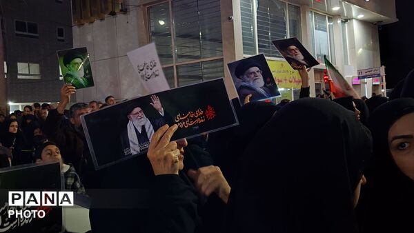 حضور پرشور مردم عزادار شهرستان کاشمر در خیابان ها
