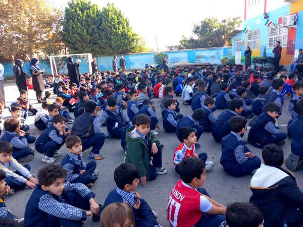 مراسم شهادت حضرت فاطمه(س) در مدرسه شهدای فرهنگی