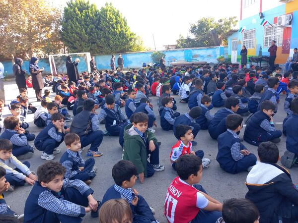 مراسم شهادت حضرت فاطمه(س) در مدرسه شهدای فرهنگی