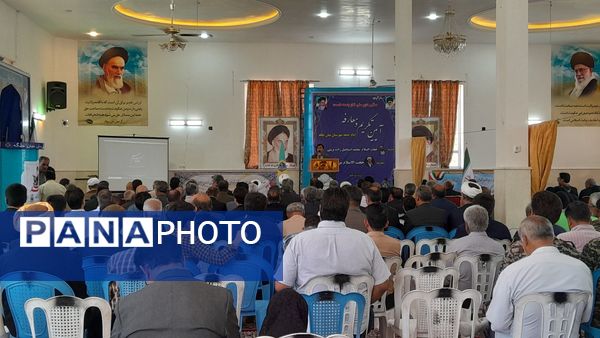 مراسم تکریم و معارفه امام جمعه میان‌جلگه با حضور مسئولان برگزار شد