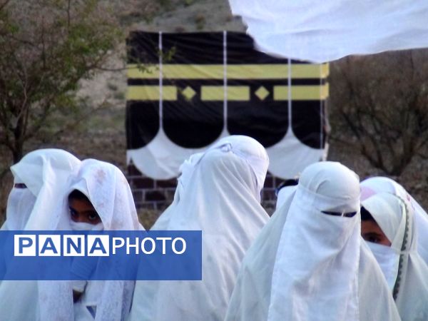 بازسازی واقعه عظیم «غدیر خم» در شهرستان بشاگرد 