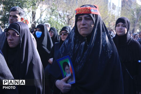تهران در سوگ رهبر شهید انقلاب