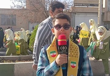 راهپیمایی مردم جعفرآباد در روز ملی مبارزه با استکبار جهانی