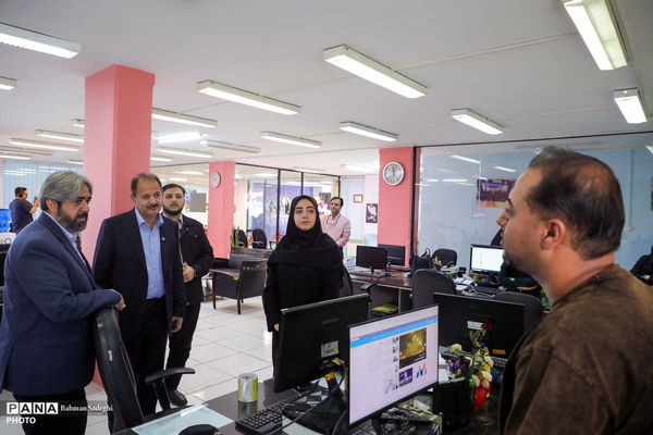 بازدید حسنعلی محمدی، نماینده مجلس شورای اسلامی از خبرگزاری پانا
‌