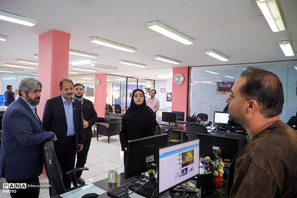 بازدید حسنعلی محمدی، نماینده مجلس شورای اسلامی از خبرگزاری پانا
‌
