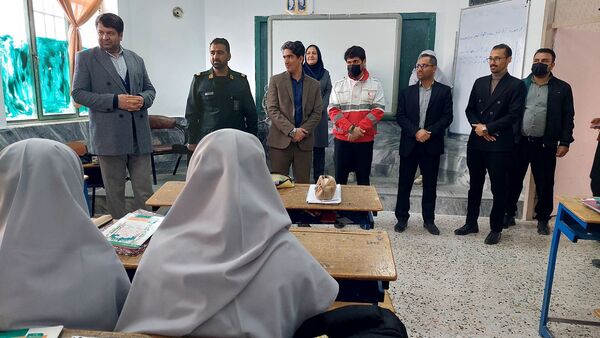 برگزاری مانور زلزله در شهرستان رازوجرگلان 