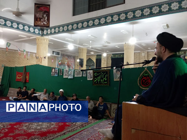 مراسم عزاداری شهادت امام محمد باقر(ع) در شهر جعفریه قم 