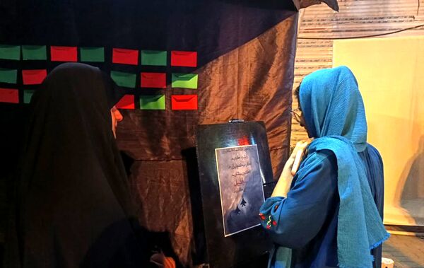 برپایی موکب دختران بصیرا در بجنورد 