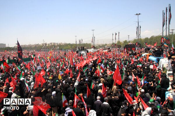روایت عشق و وفاداری در بدرقه شهدا