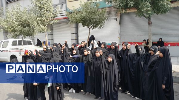 قدم‌به‌قدم با عاشقان و جاماندگان اربعین حسینی در کرج