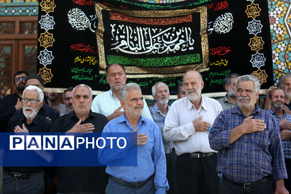 عرض تسلیت دسته‌های عزاداری سالروز شهادت امام باقر(ع) به کریمه اهل بیت