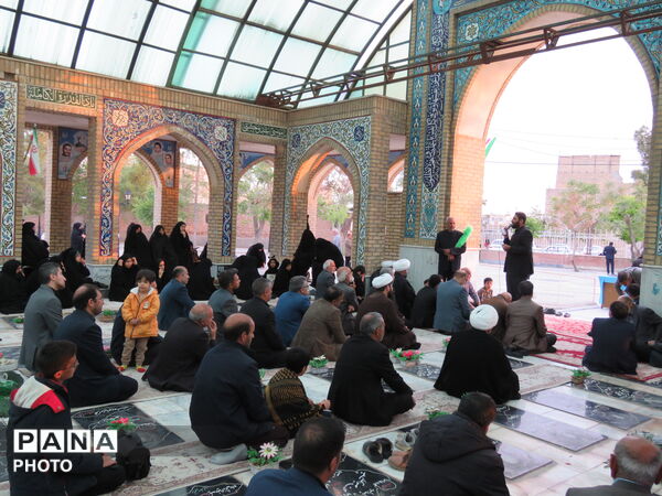 مراسم اربعین قائد شهید امّت آیت‌الله‌العظمی امام خامنه‌ای  و سرداران وطن در خلیل آباد