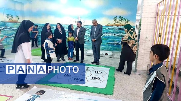 افتتاح پروژه‌های نوآورانه در مدرسه شهید معلم به‌مناسبت روز جهانی کودک