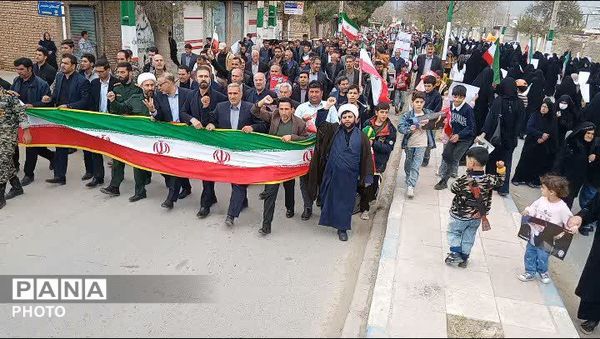حماسه مردم بیدار کوهنانی در روزجهانی قدس