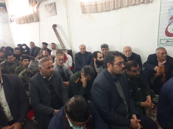 دیدار بسیجیان شهرستان سملقان با امام جمعه آشخانه 