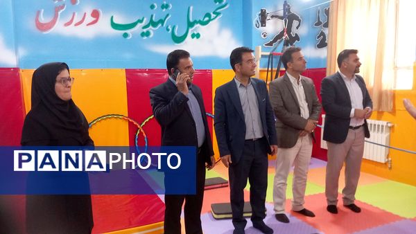 افتتاحیه سالن ورزشی مدرسه استثنایی در شیراز